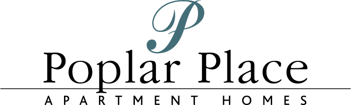 Logo for Poplar Place apartment homes